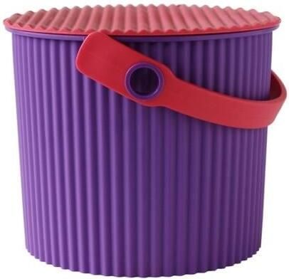 Hachiman Omnioutil Opbergemmer Mini Paars|Rood