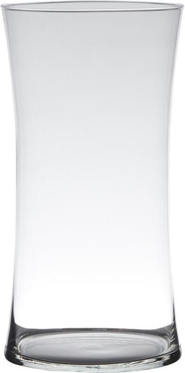 Hakbijl glass Bloemenvaas glas transparant D15 x H30 cm
