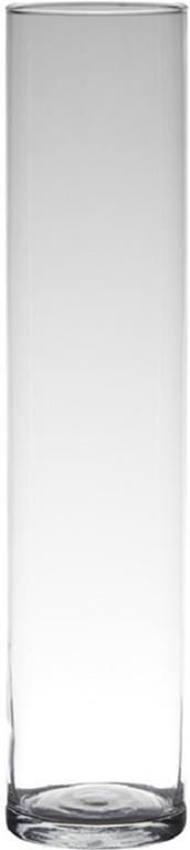 Hakbijl glass vaas cilinder glas transparant 9 x 50 cm