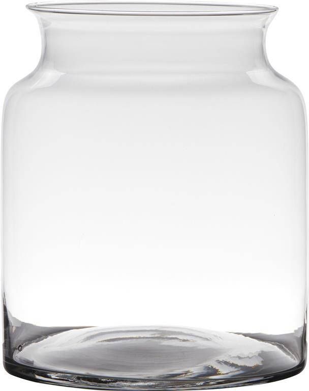 Hakbijl glass Vaas glas transparant 4 l 22 x 27 cm