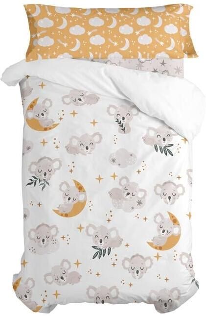 Happyfriday Baby koala Dekbedovertrek 2-delig Moshi Veelkleurig 100% katoen de kwaliteit van 150 hilos - Foto 2