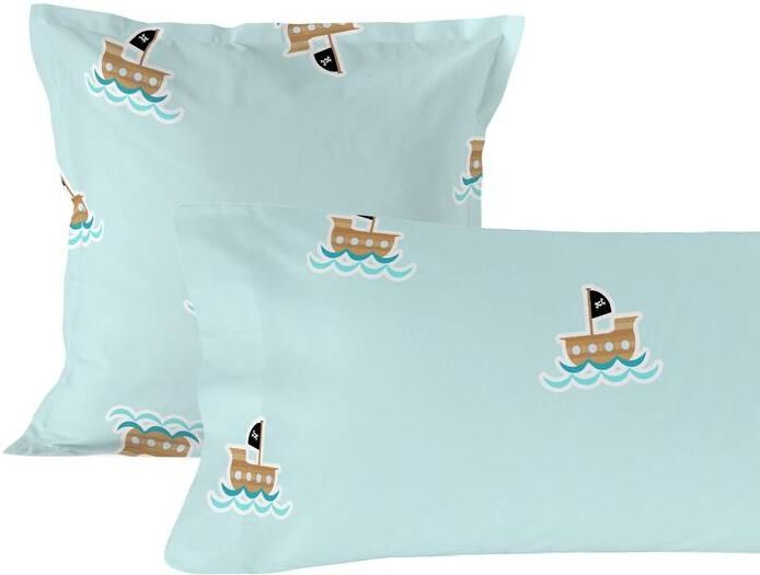 Happyfriday Flying boy Kussensloop (D) Mr Fox Veelkleurig 100% katoen de kwaliteit van 150 TC