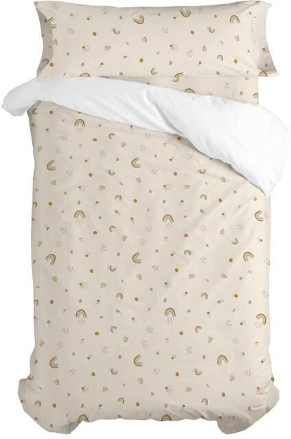 Happyfriday Iris Dekbedovertrek 2-delig Mini Veelkleurig 100% katoen de kwaliteit van 150 TC - Foto 2