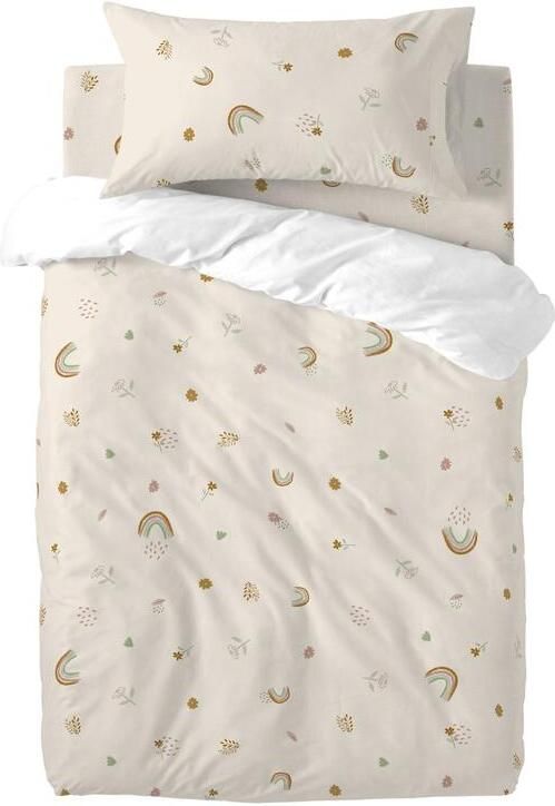 Happyfriday Iris Dekbedovertrek wieg 2-delig Mini Veelkleurig 100% katoen de kwaliteit van 150 TC