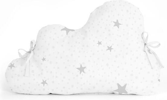 Happyfriday Little star Hoofdbeschermer 60x40 cm Grijs Basic Kids Grijs 100% katoen de kwaliteit van 150 hilos