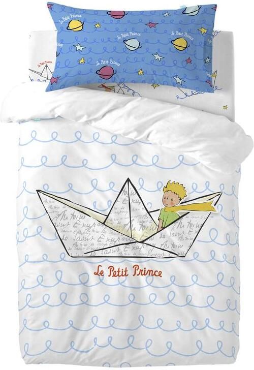 Happyfriday Navire Dekbedovertrek wieg 2-delig Le Petit Prince Veelkleurig 100% katoen de kwaliteit van 150 hilos