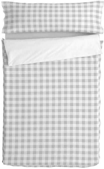 Happyfriday Vichy Noordse tas Grijs Basic Kids Grijs 100% Katoen (buitenkant) 100% Polyester (vulling) de kwaliteit van 150 TC