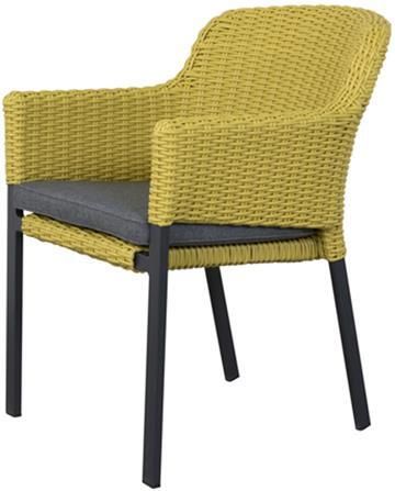 Hartman Cairo tuinstoel xerix yellow inclusief kussen