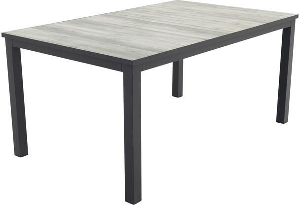Hartman Comino dining tuintafel 163x105 cm. Keramiek Grijs - Foto 2