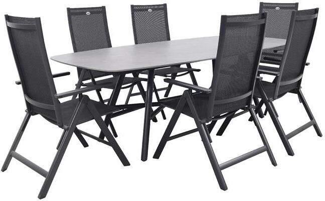 Hartman Napoli|Benevento 240x110 cm. Deens ovale tuinset