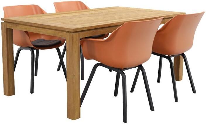 Hartman Sophie Element Terra|Rome brown 170 cm. tuinset 5-delig