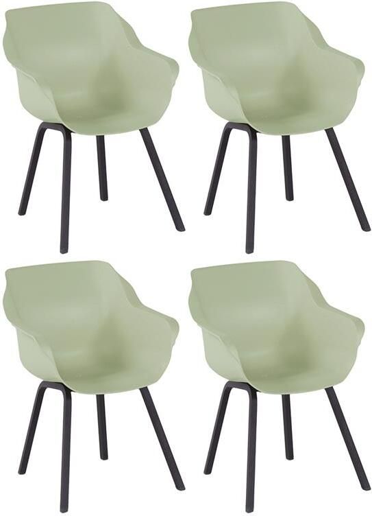 Hartman Set van 4 Sophie Element dining armstoel French green - Foto 2