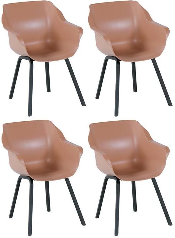 Hartman Set van 4 Sophie Element dining armstoel italian terra - Foto 2
