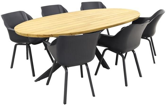 Hartman Sophie Element|Taste Prado Ellips 240x115 cm. tuinset