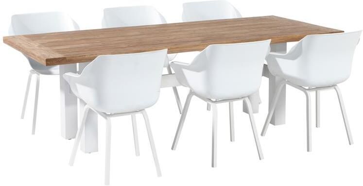 Hartman tuinset met Yasmani tuintafel en Sophie element stoelen