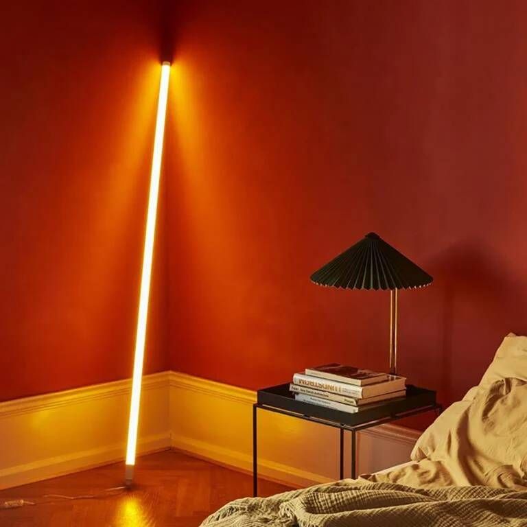 HAY Neon Tube LED Lamp Rood - Foto 1