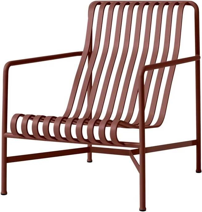 HAY Palissade Lounge Chair High Iron Red - Foto 1
