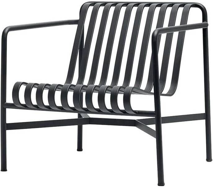 HAY Palissade Lounge Chair Low Antraciet - Foto 1