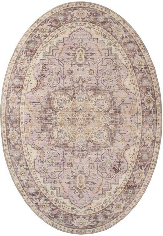 Heritaged Buitenkleed ovaal Vintage Valenca Fino paars roze 200x290 cm - Foto 2