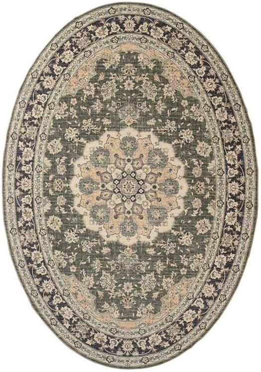 Heritaged Buitenkleed ovaal Vintage Valenca Nova donkergroen 200x290 cm - Foto 2