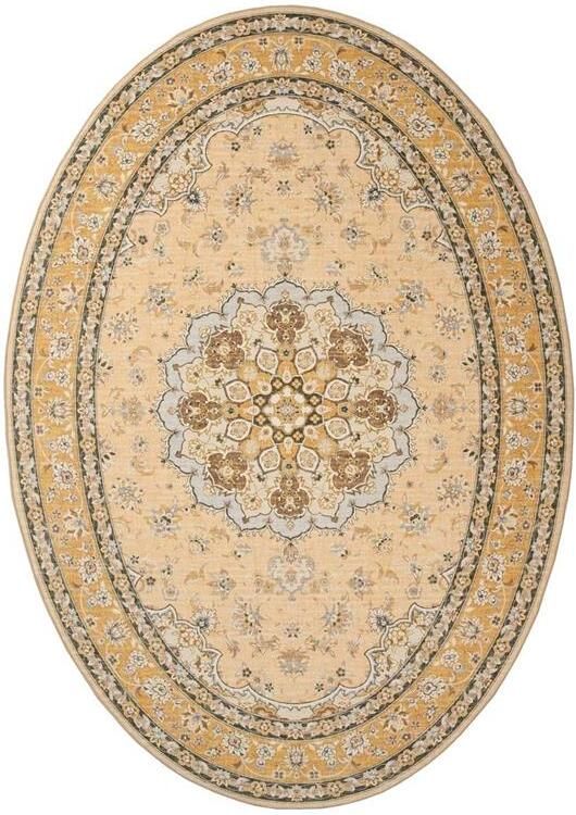 Heritaged Buitenkleed ovaal Vintage Valenca Nova geel 120x160 cm - Foto 2