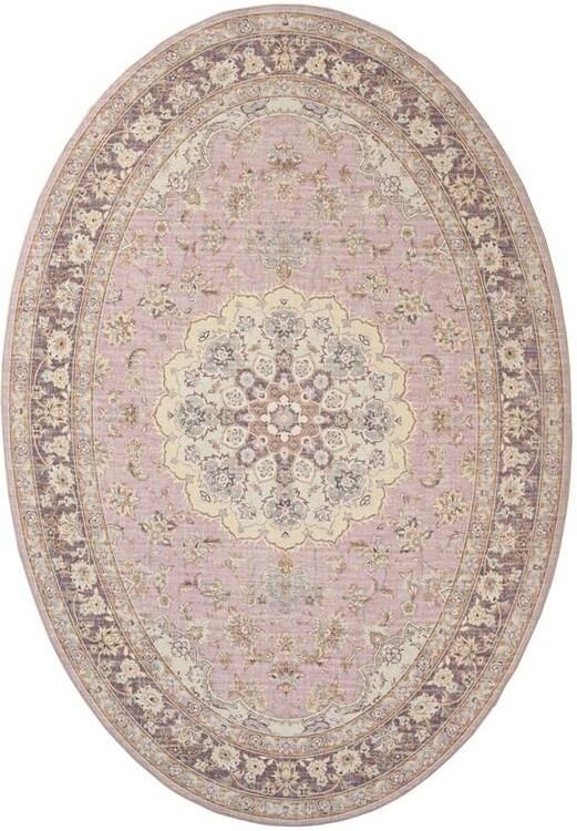 Heritaged Buitenkleed ovaal Vintage Valenca Nova paars roze 160x230 cm - Foto 2