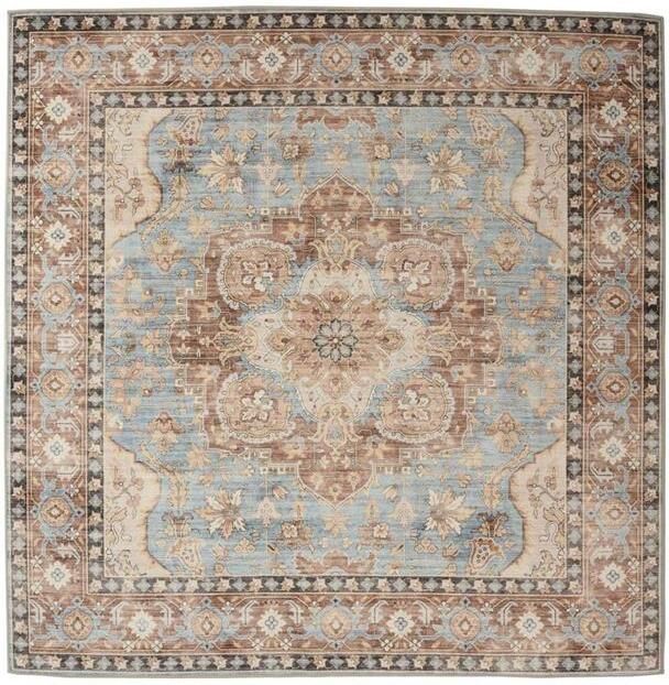 Heritaged Buitenkleed vierkant Vintage Valenca Fino lichtblauw 200x200 cm - Foto 2