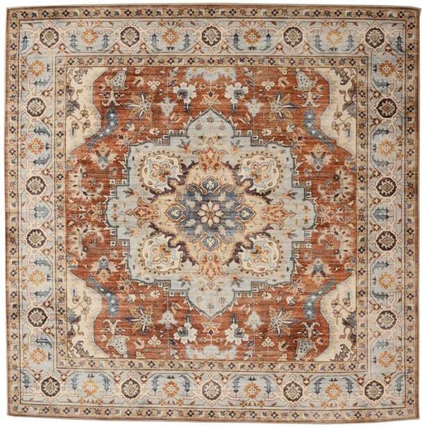 Heritaged Buitenkleed vierkant Vintage Valenca Fino terracotta 230x230 cm - Foto 2