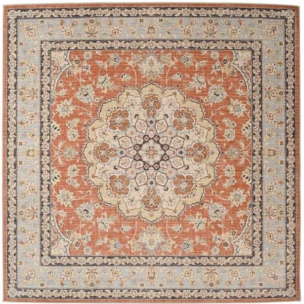 Heritaged Buitenkleed vierkant Vintage Valenca Nova terracotta 200x200 cm - Foto 2