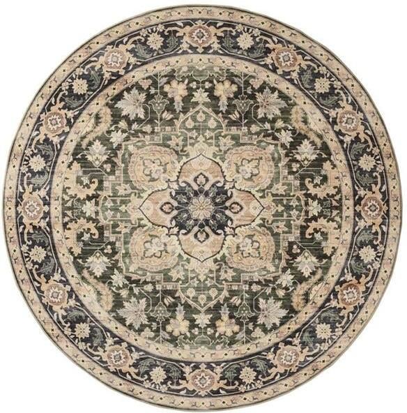 Heritaged Rond Vintage buitenkleed Valenca Fino beige groen 160 cm rond - Foto 2