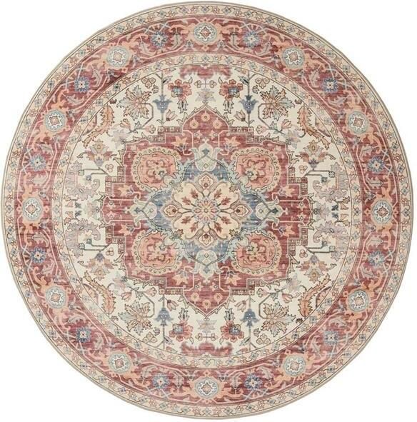 Heritaged Rond Vintage buitenkleed Valenca Fino crème rood 230 cm rond - Foto 2