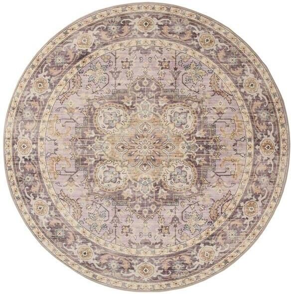 Heritaged Rond Vintage buitenkleed Valenca Fino paars roze 230 cm rond - Foto 2