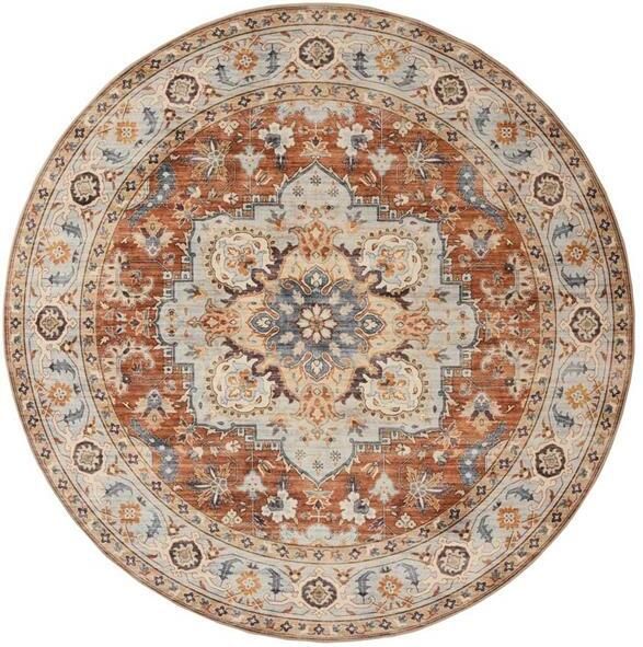 Heritaged Rond Vintage buitenkleed Valenca Fino terracotta 160 cm rond - Foto 2