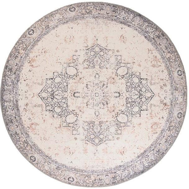 Heritaged Rond vintage vloerkleed Fade No.2 grijs 230 cm rond - Foto 2