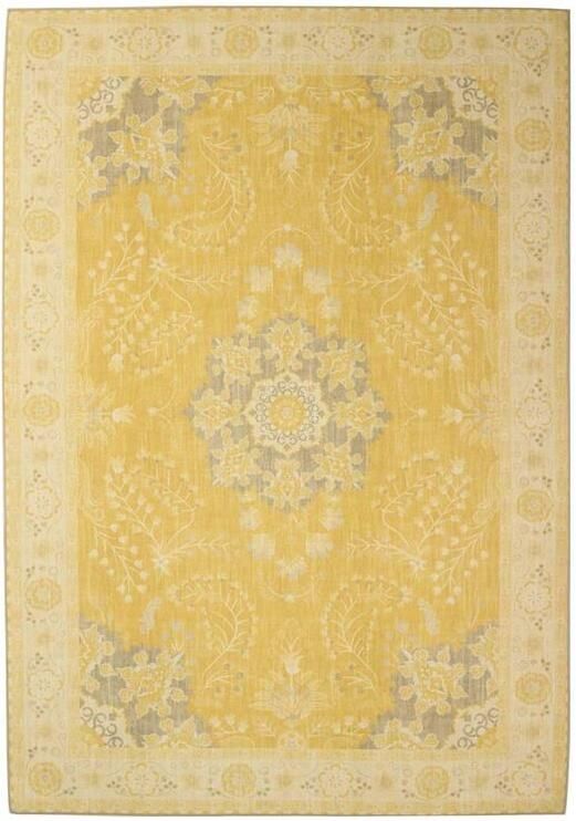 Heritaged Vintage buitenkleed Valenca Luna geel 80x150 cm - Foto 2
