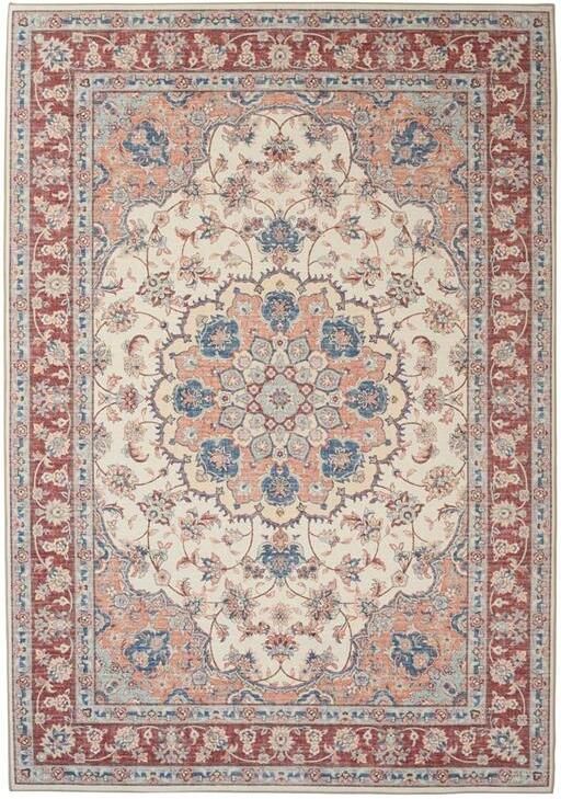 Heritaged Vintage buitenkleed Valenca Nova crème rood 230x330 cm - Foto 2