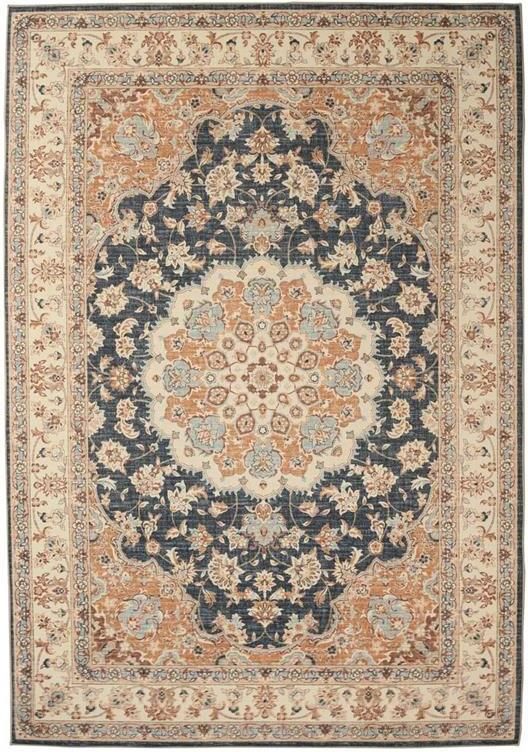 Heritaged Vintage buitenkleed Valenca Nova goud|blauw 230x330 cm - Foto 2