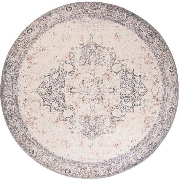 Heritaged Rond vintage vloerkleed Fade No.2 grijs 152 cm rond