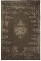 Heritaged Vintage vloerkleed Nomad grijs taupe 70x140 cm - Thumbnail 2