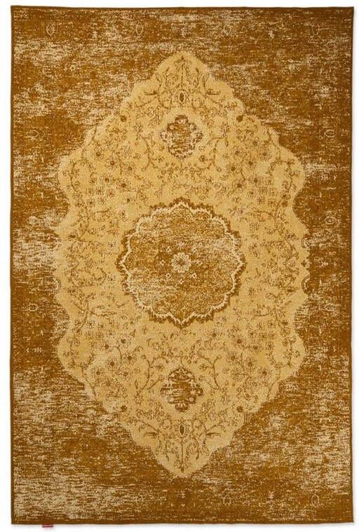 Heritaged Vintage vloerkleed Village okergeel 70x140 cm - Foto 3