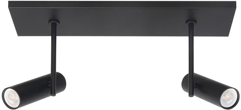 Highlight Spot Trend Zwart Mini GU-10 Ø 35mm 2 Lichts Balk