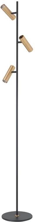 Highlight Vloerlamp Trend Zwart| Goud 3 lichts 158cm mini GU10