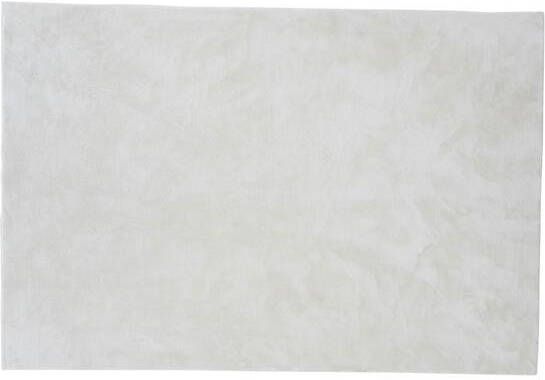 Hioshop Blanca vloerkleed 300x200 cm polyester wit.