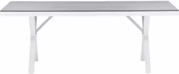 Venture Home Garcia Rechthoekige eettafel 74 x 200 x 100 Grijs