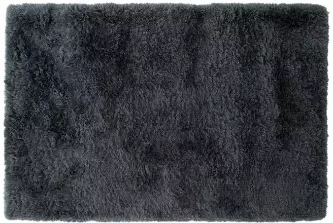 Hioshop Grace vloerkleed 400x300 cm polyester grijs.