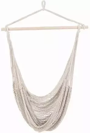 Venture Home Kalino Hangstoel 34 x 135 x 110 Offwhite