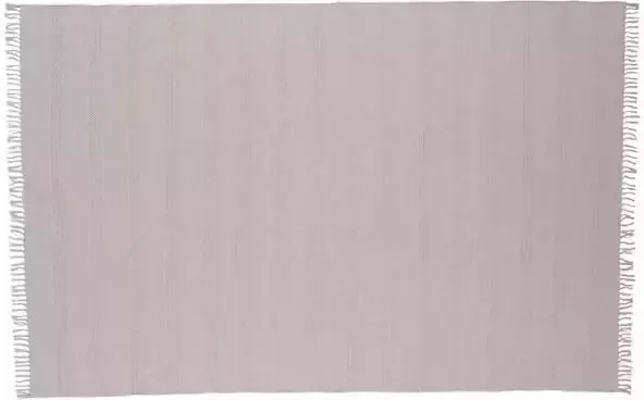 Hioshop Nico vloerkleed 230x160 cm katoen beige.