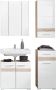 Trendteam smart living SetOne badkamer E met spiegelkast decor licht eiken wit hoogglans - Thumbnail 1