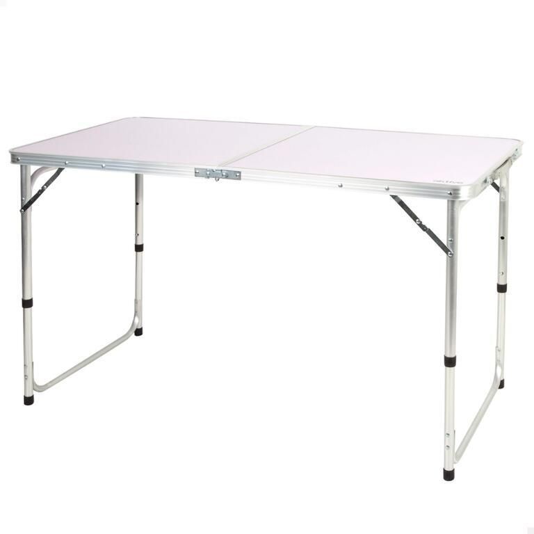 HIXA Campingtafel Vouwtafel Inklapbare tafel Strandtafel Wit Verste...