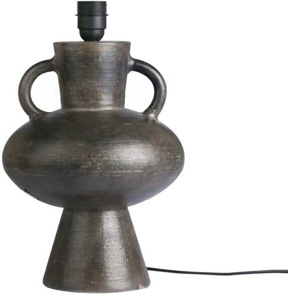 HKLIVING Amphora Lampenvoet Rough Grey - Foto 1